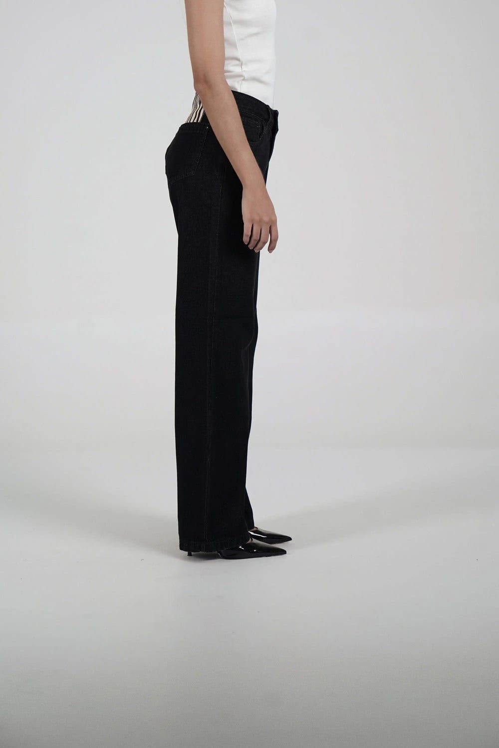 Black Vintage Chunky Jeans - imagen 5