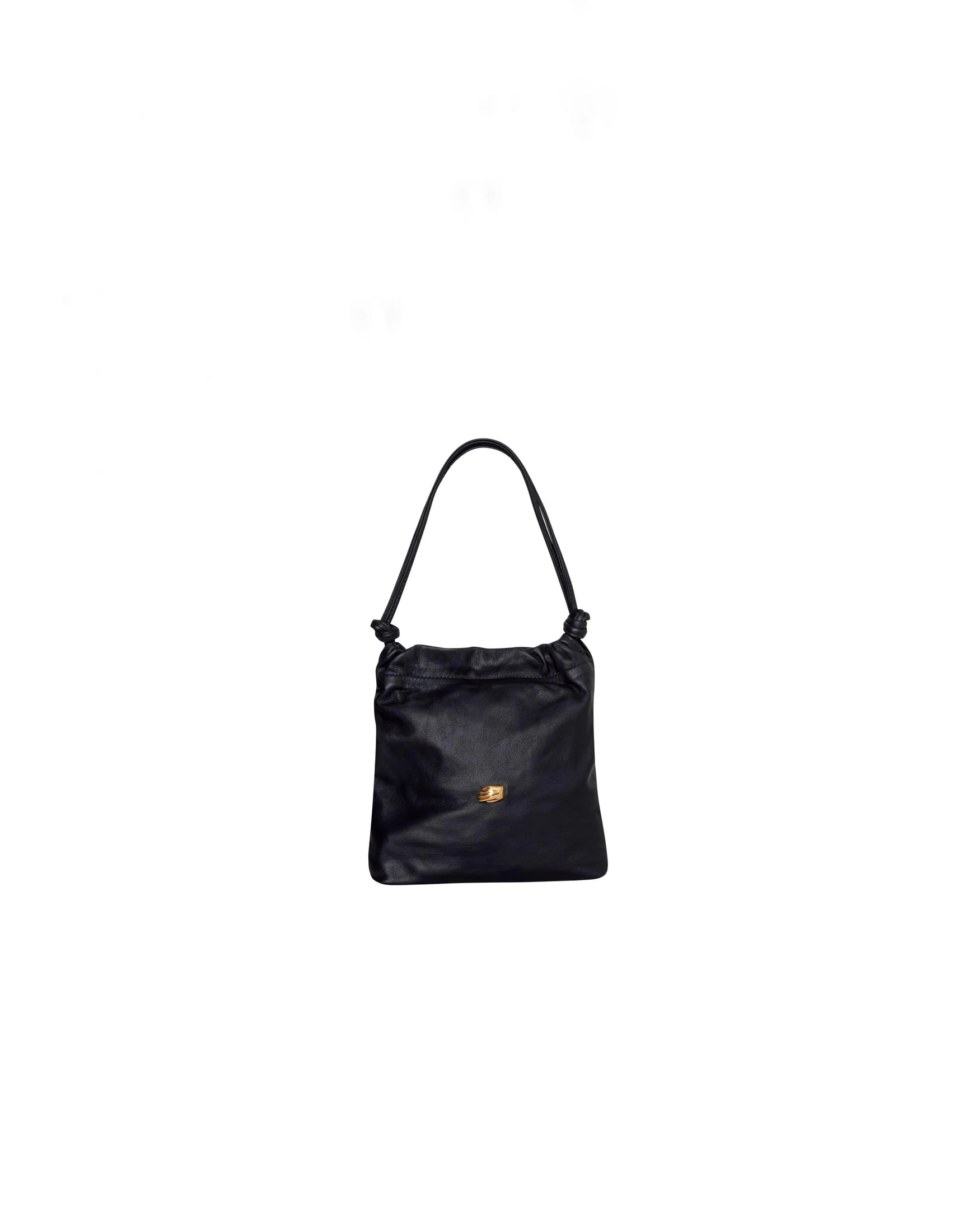 Le Sac Petite Bottle Green Leather Bag - imagen 2