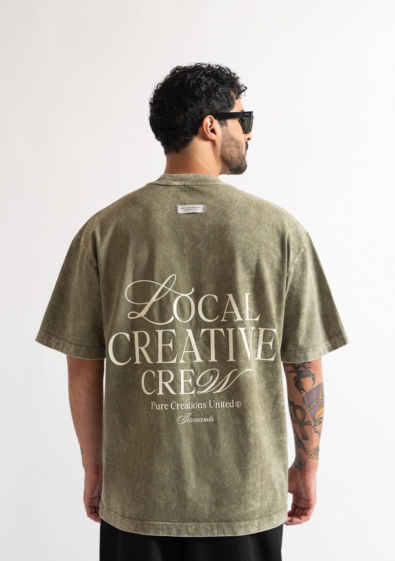 Local Creative Crew Green T-shirt - imagen 3