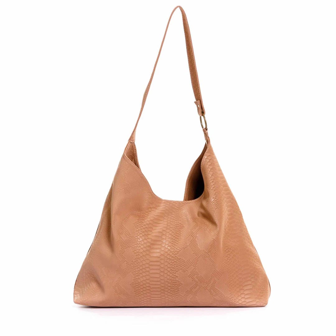 Cartera para mujer Badminton mocca con broche Cobra Noir - imagen 2