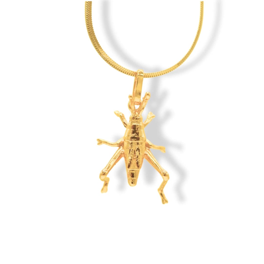 Cadena con saltamontes mediano - imagen 3