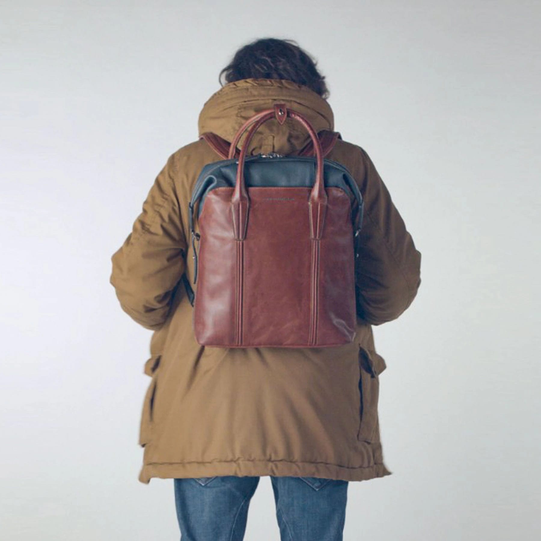 Heritage Backpack / Handbag Black - imagen 2
