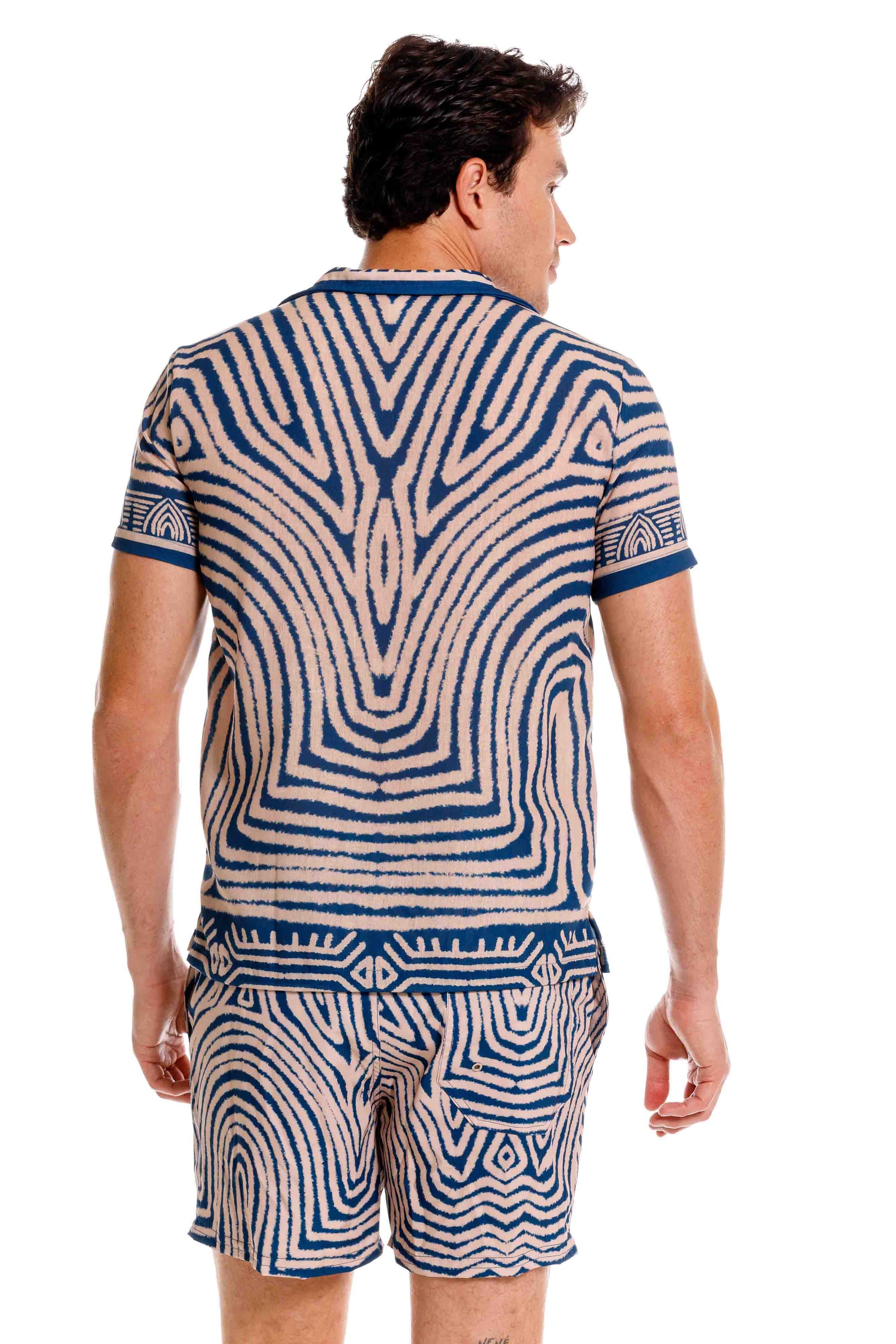 Camisa Hombre Nairobi Azul - imagen 3