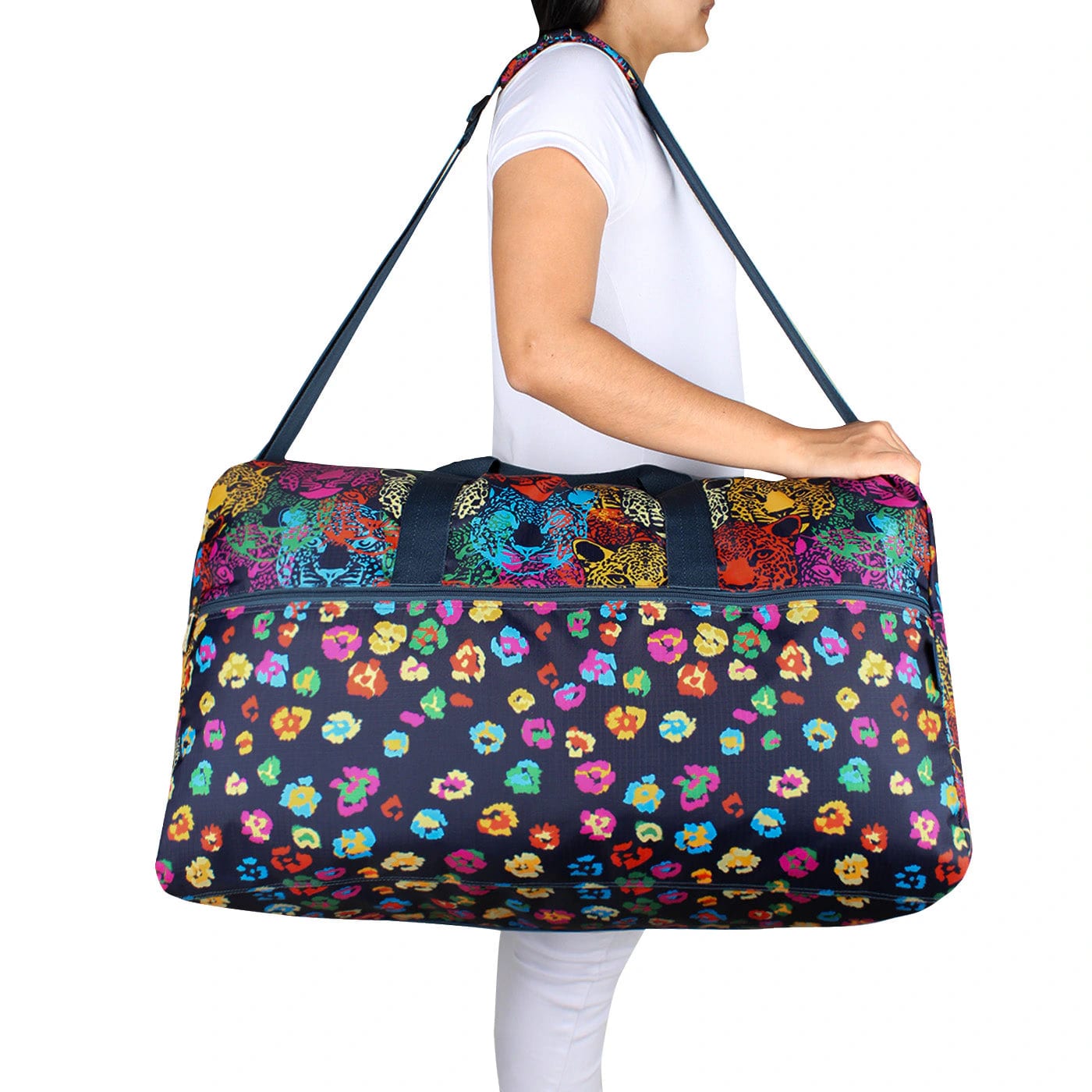 Maleta XL ULTRA Plegable Estampado Panteras Citybags - imagen 3