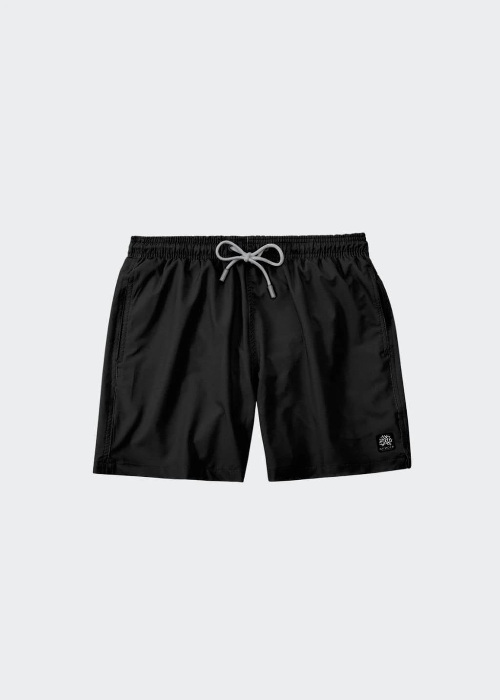 SHORT DE BAÑO NEGRO - imagen 1