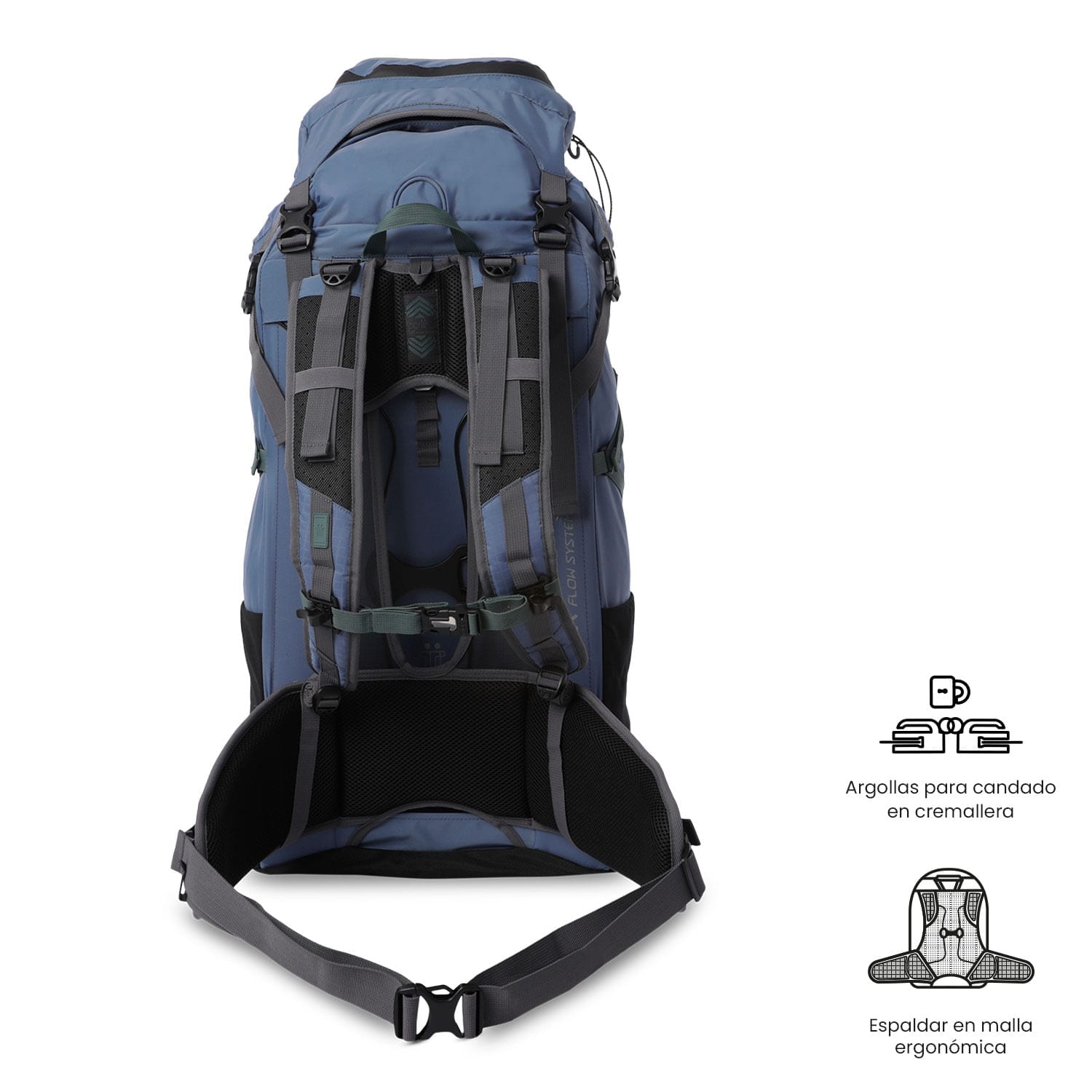 Morral Outdoor Summit 65 Grande Azul - imagen 6
