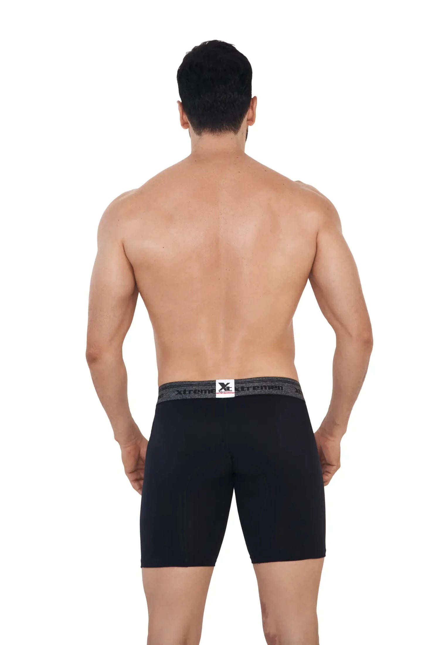 BOXER ALGODÓN DEPORTIVO FONDO ENTERO NEGRO - imagen 3