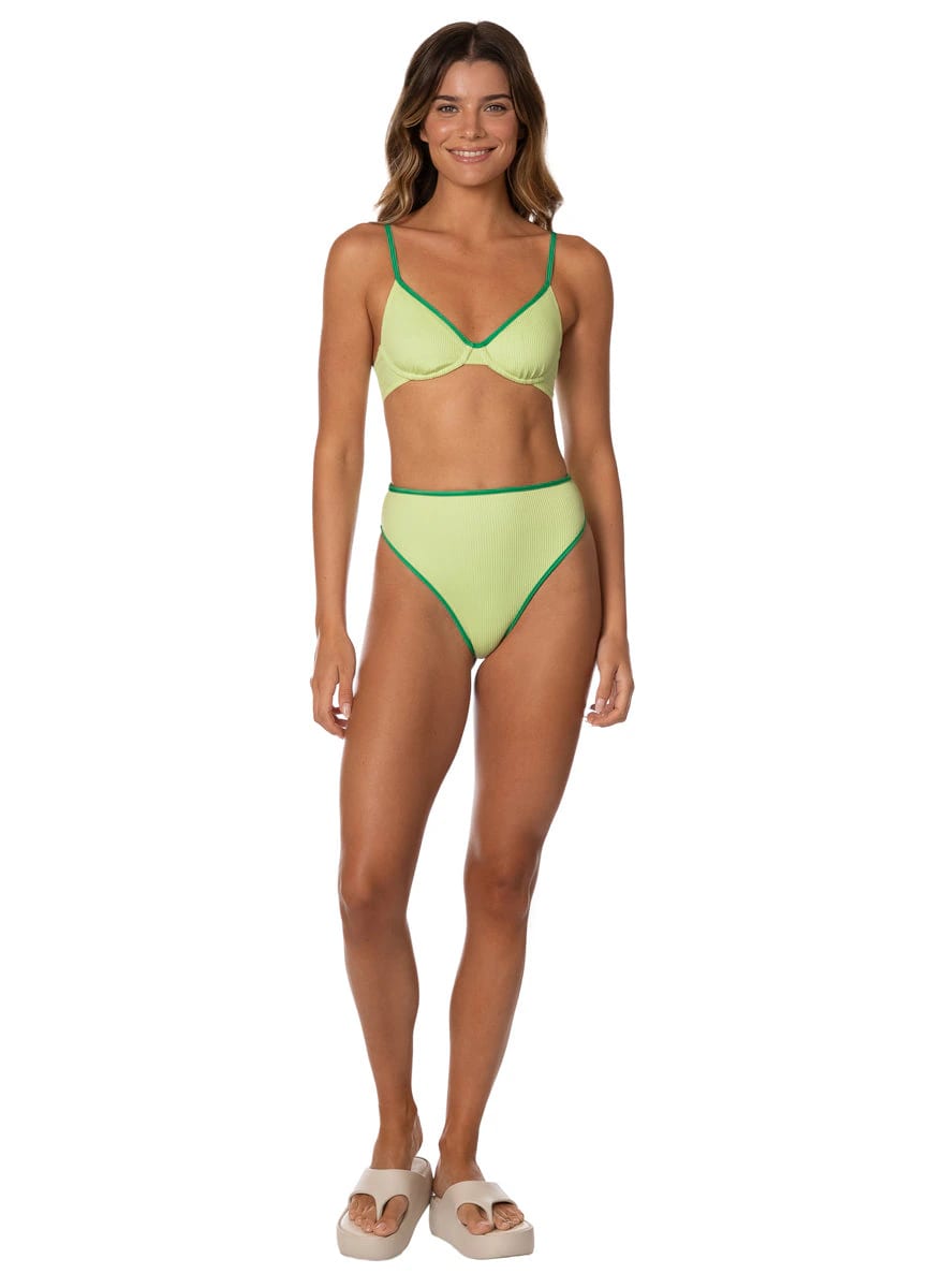 Maaji Green Symphony Dainty Unmolded Underwire Bikini Top - imagen 4