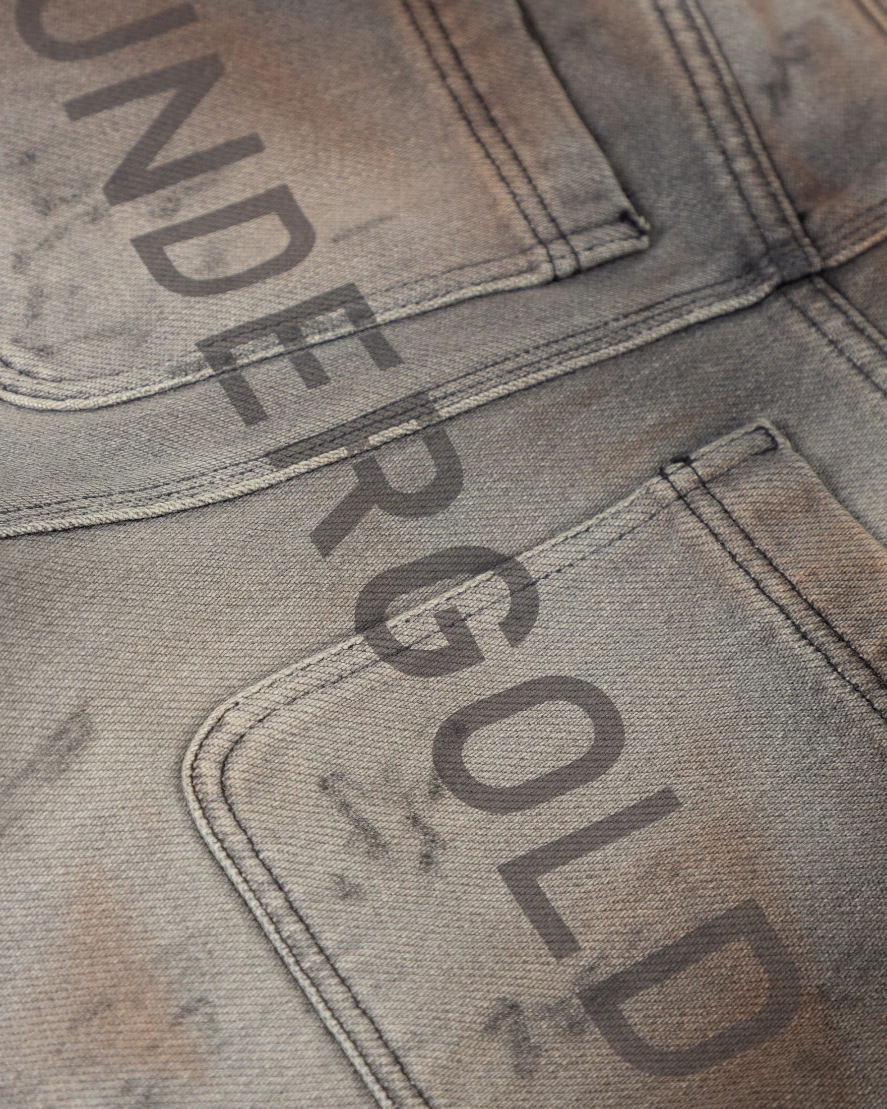 Holy State UNDGLD Wide Jeans Mechanic Gray - imagen 4