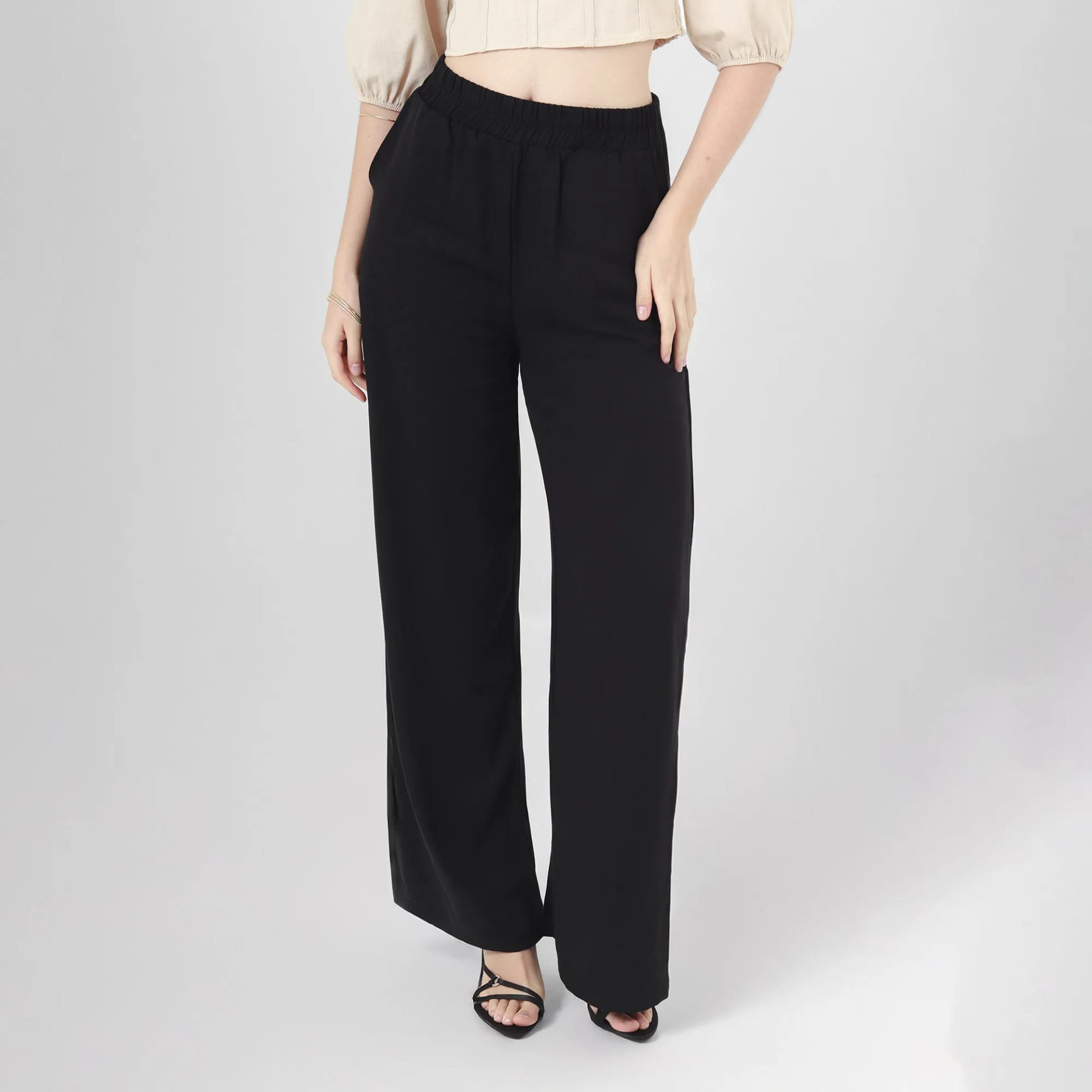 Pantalon Tiro Alto Bota Recta - imagen 3
