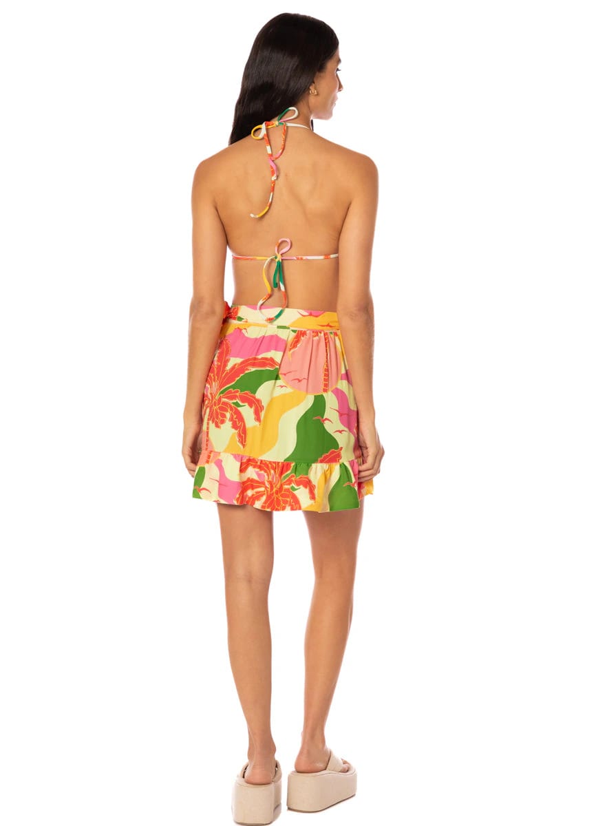 Maaji Tropical Breeze Oceane V Short Skirt - imagen 2