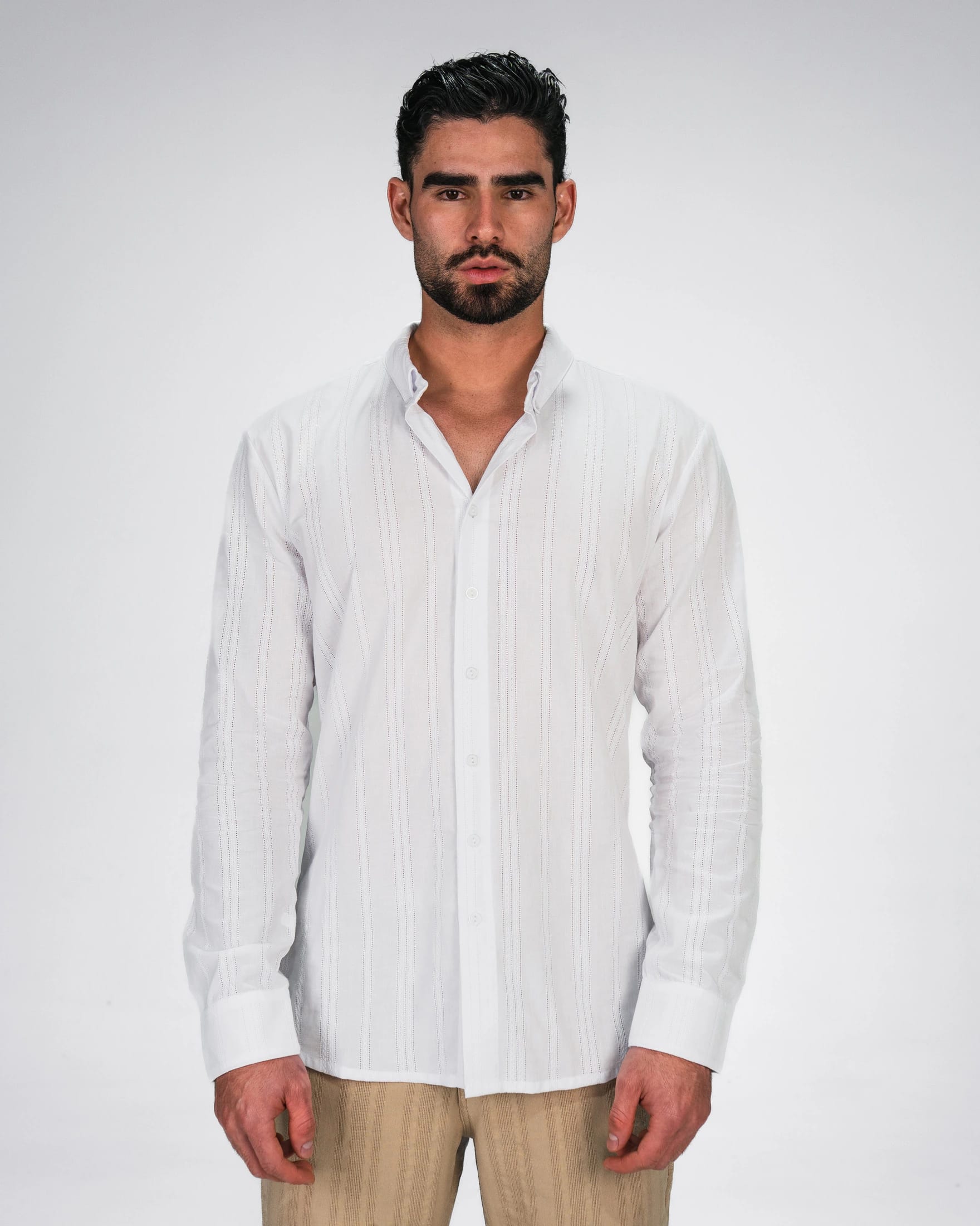 Camisa Artesana Blanca - imagen 1