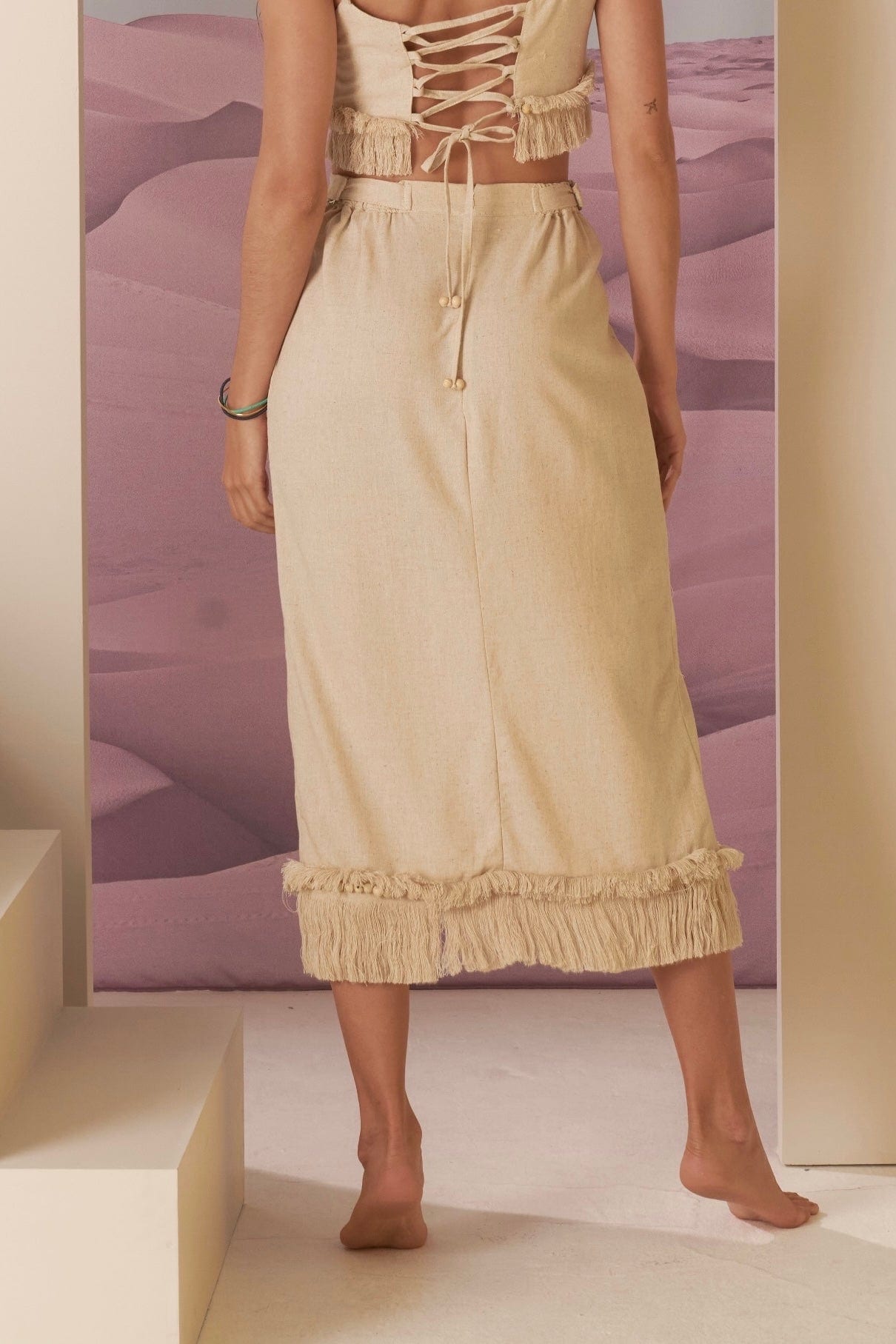 Malik Skirt Midi - imagen 3