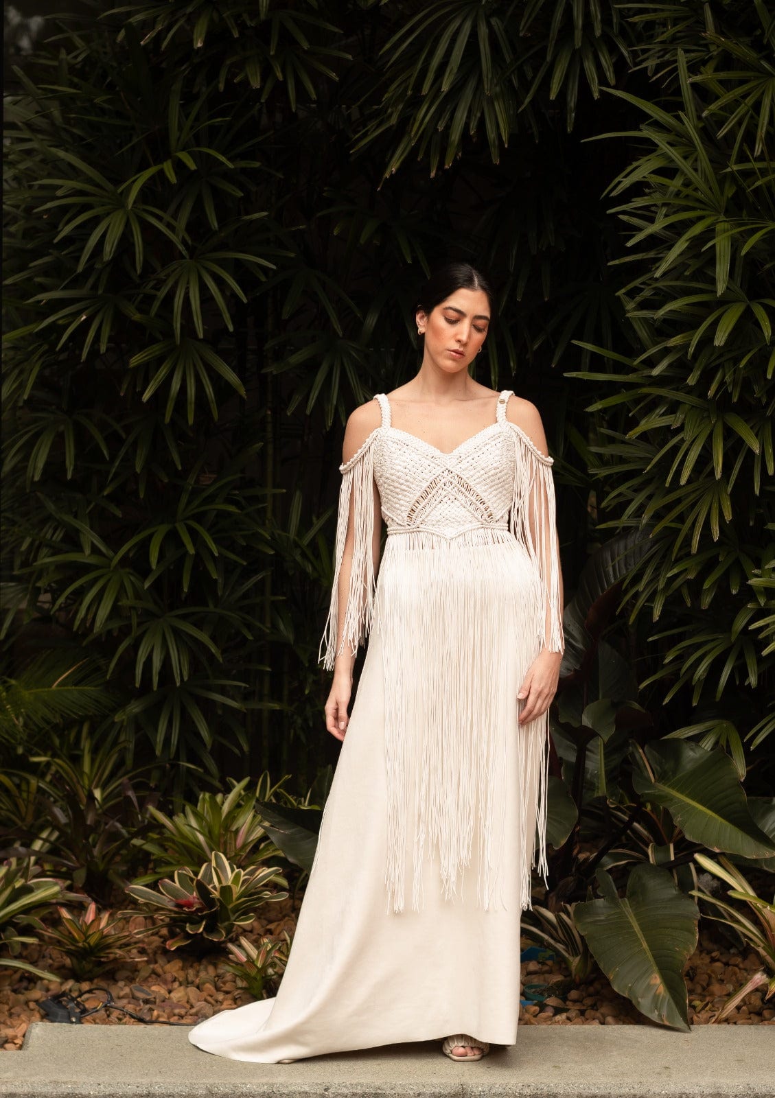 TOP NEBU CON TIRAS NOVIA - imagen 2