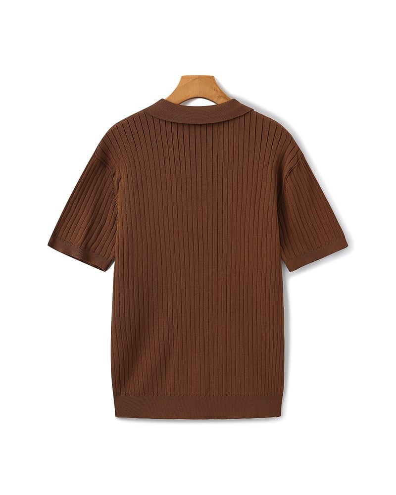 Premium Ribbed Polo - imagen 13