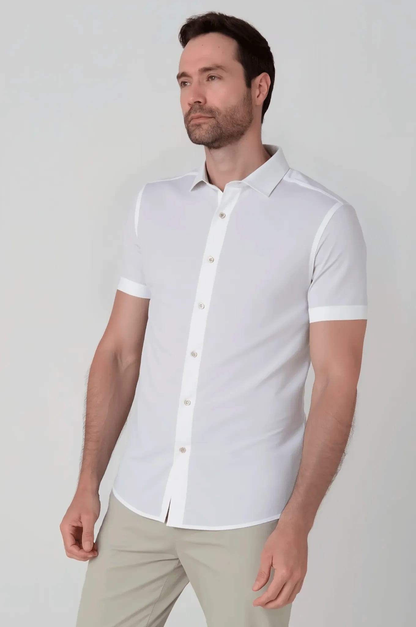 Camisa Manga Corta Jon Sonen Casual - imagen 2