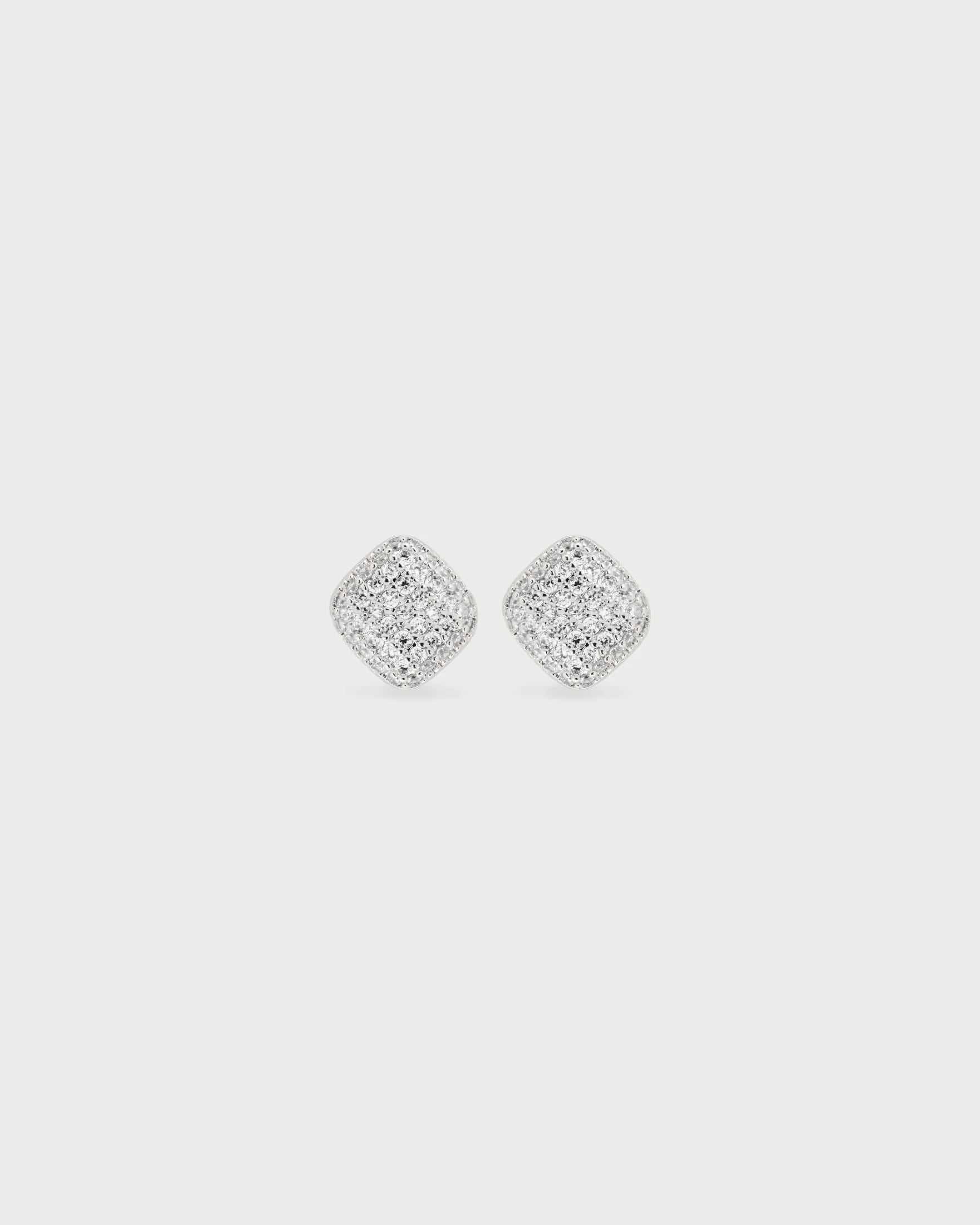 Aretes Rombo Pavé - imagen 3
