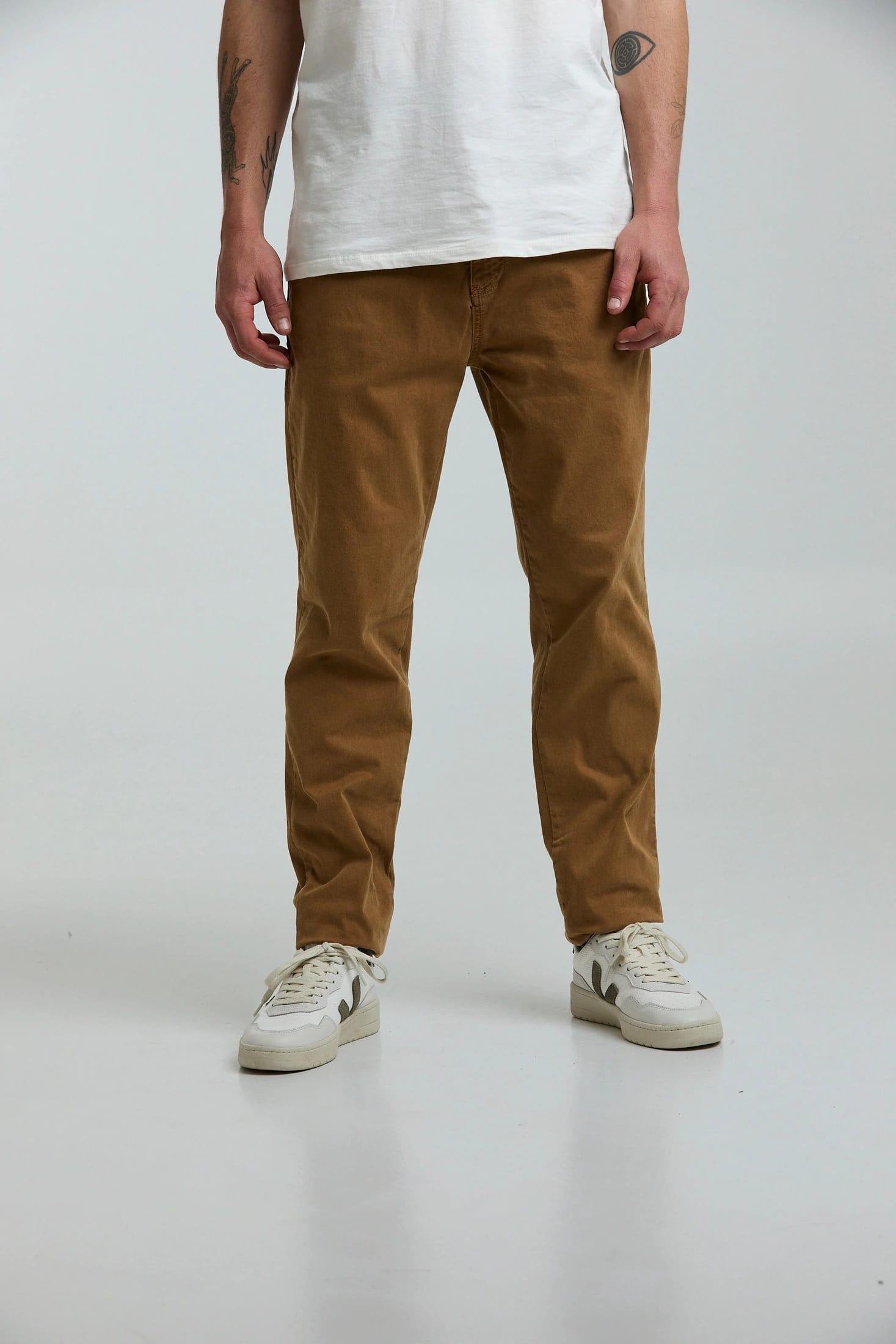 Pantalón de drill caramelo - imagen 2