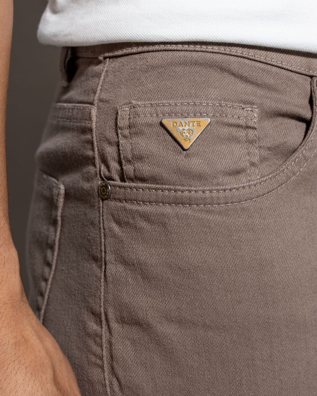 Pantalon de Drill Cafe - imagen 2