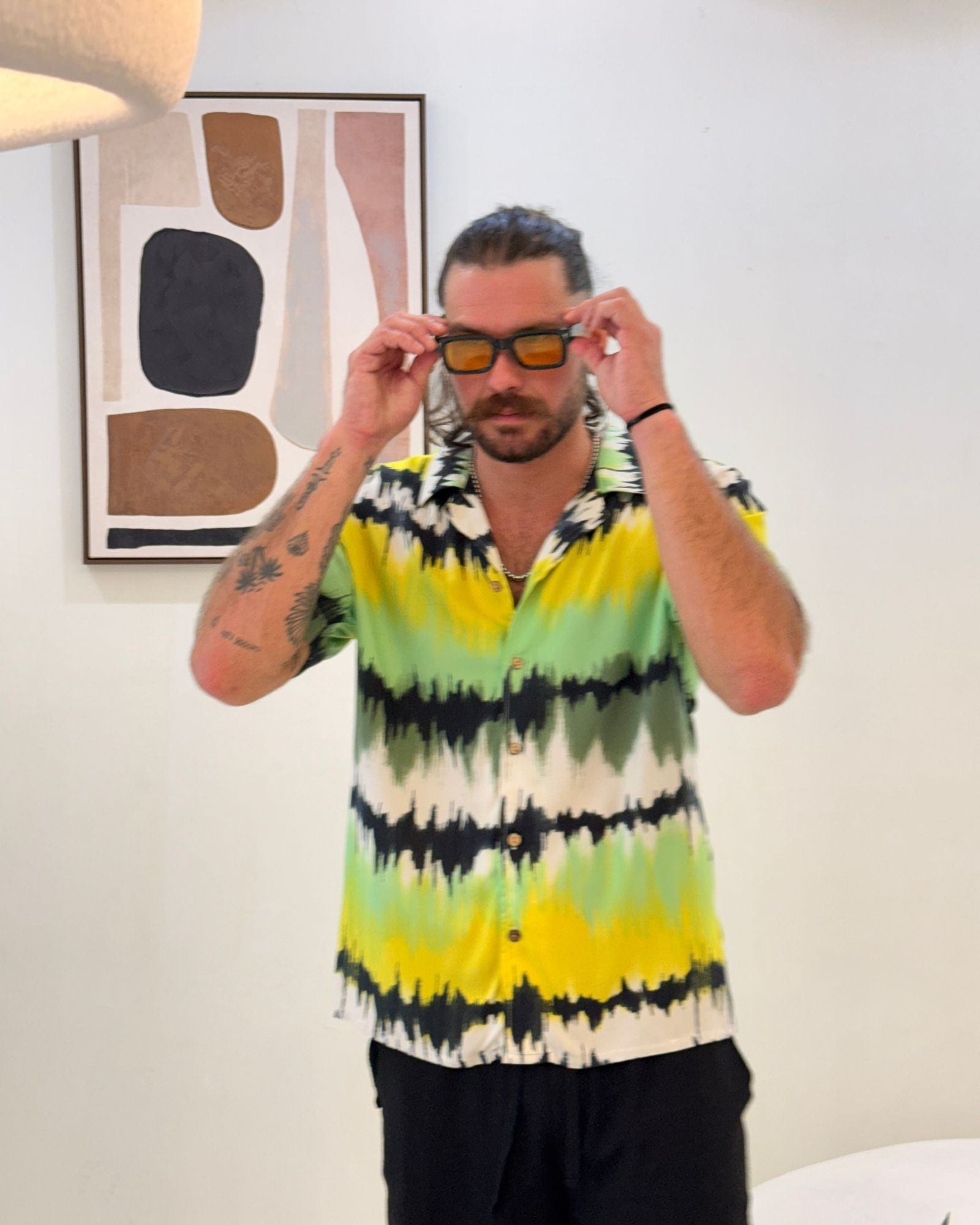 Camisa 3/4 reggae - imagen 3