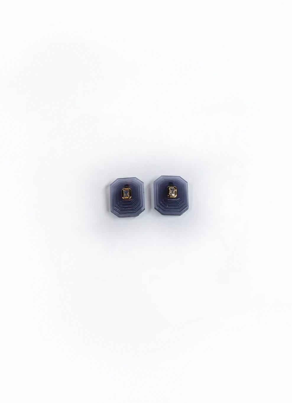 OTTAGONO M - SMOKY EARRINGS - imagen 4