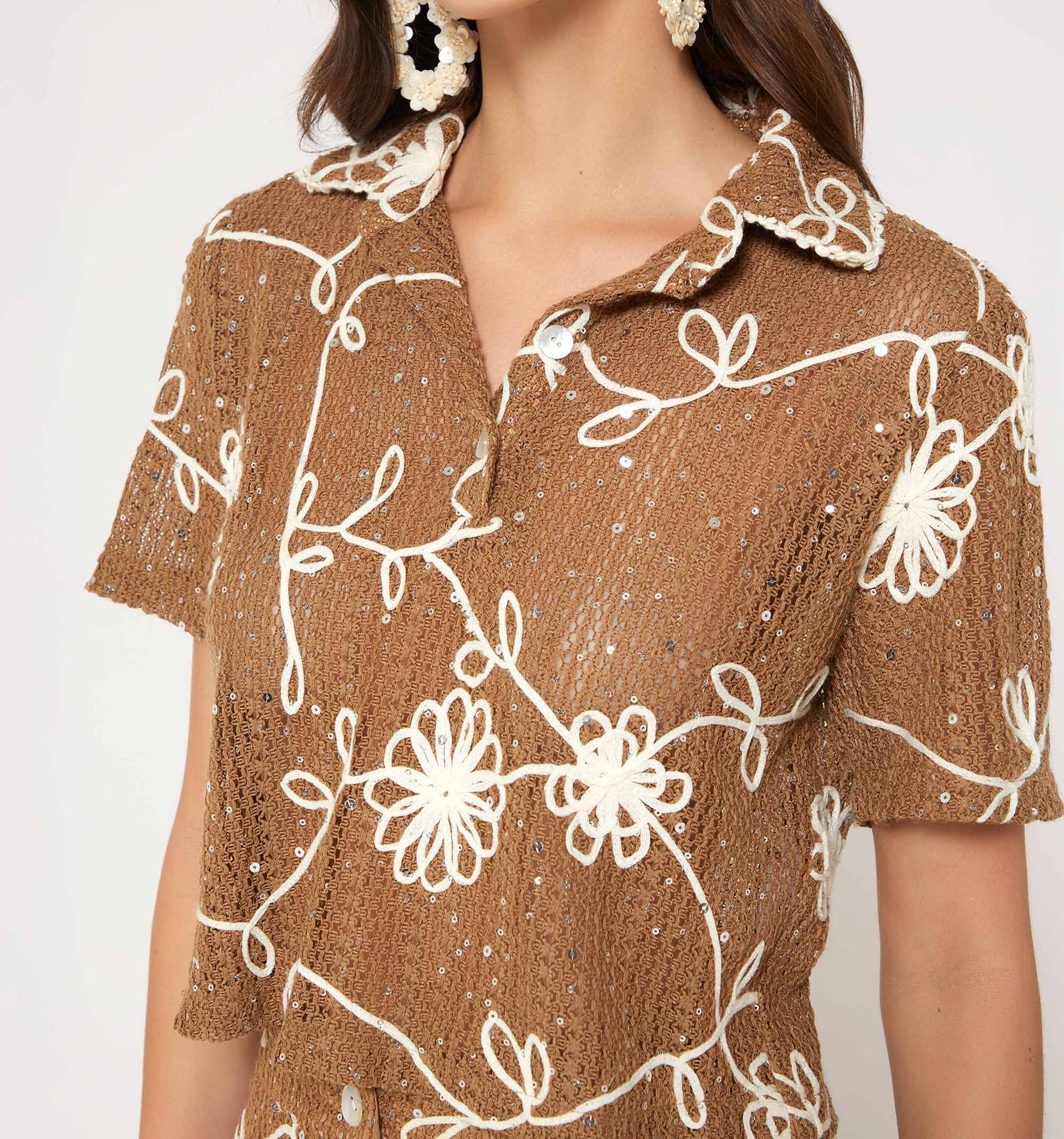 Blusa manga corta - imagen 3