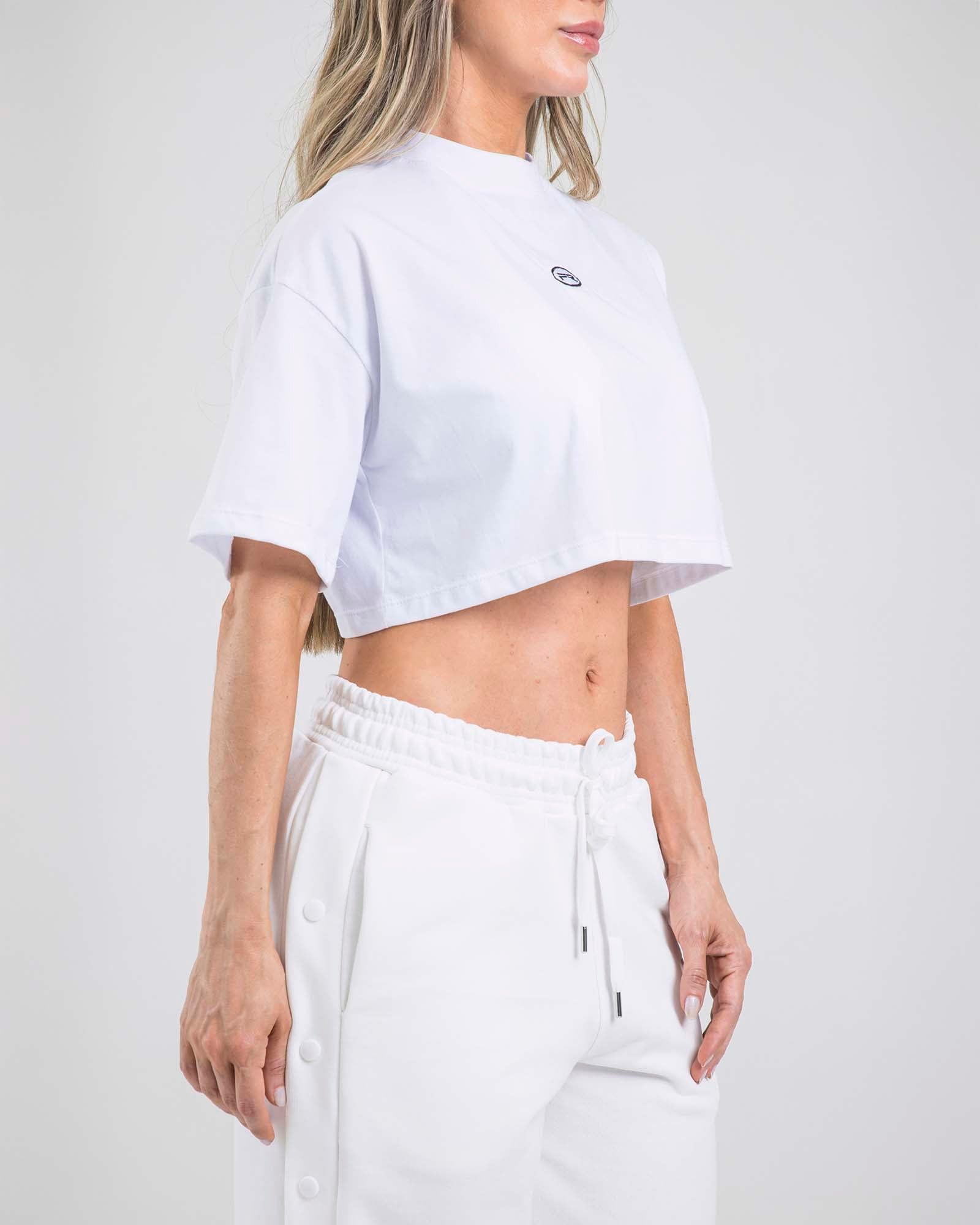 Camiseta bold trace blanco outdoor FIBER - imagen 4