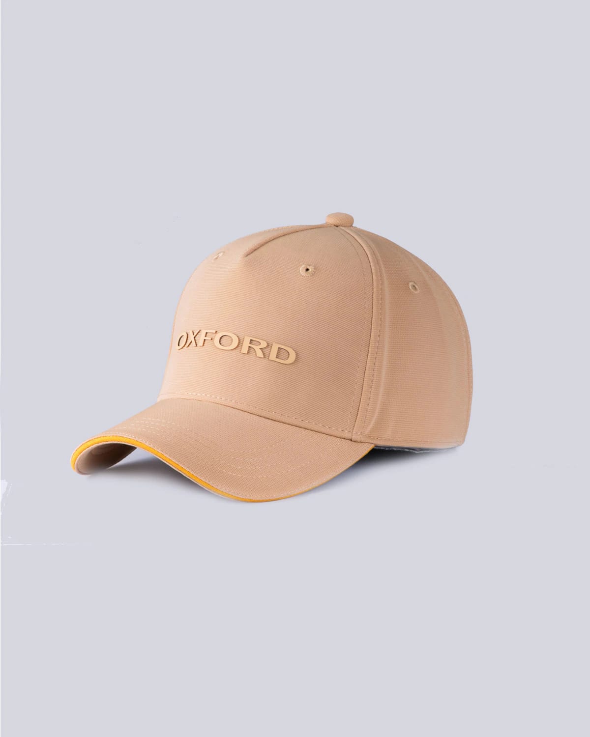 Gorra arena aplique frontal - imagen 1