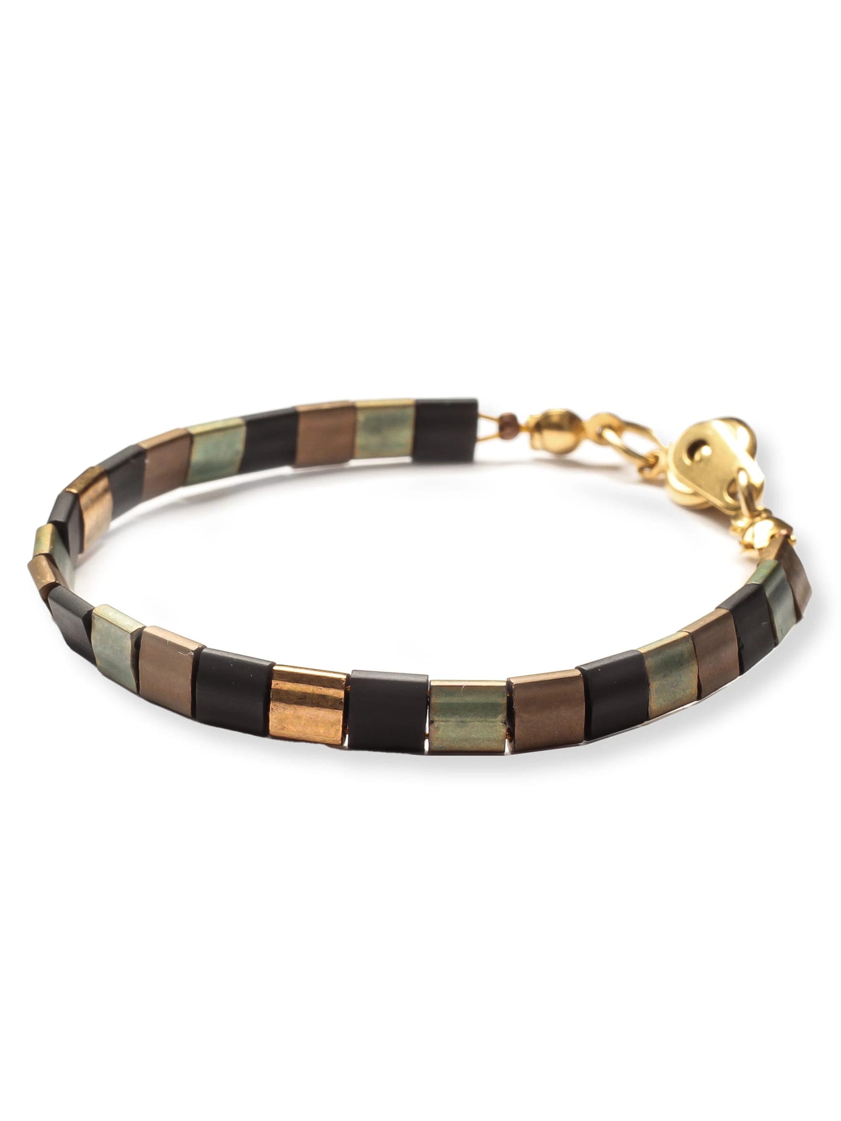 Brazalete Miyuki Tila Oxido 5mm - imagen 1