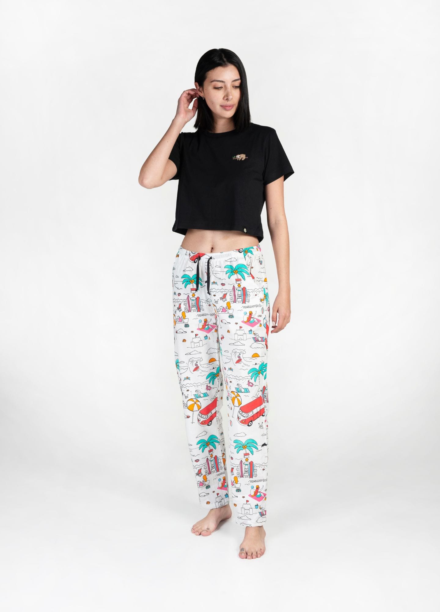 Pantalón Vacaciones En El Mar – Blanco - imagen 1