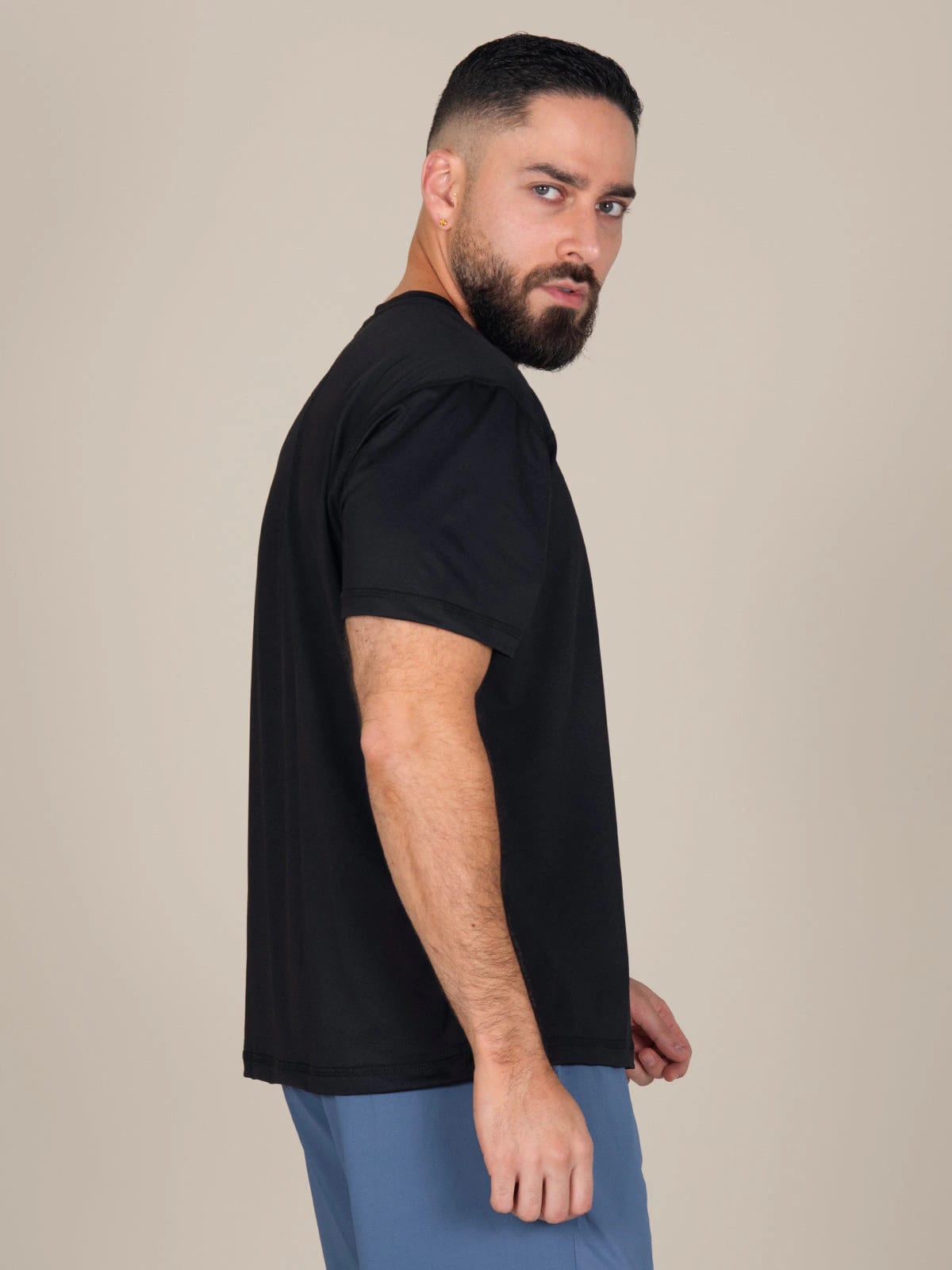 Camiseta hombre sahara ibiza negra - imagen 3