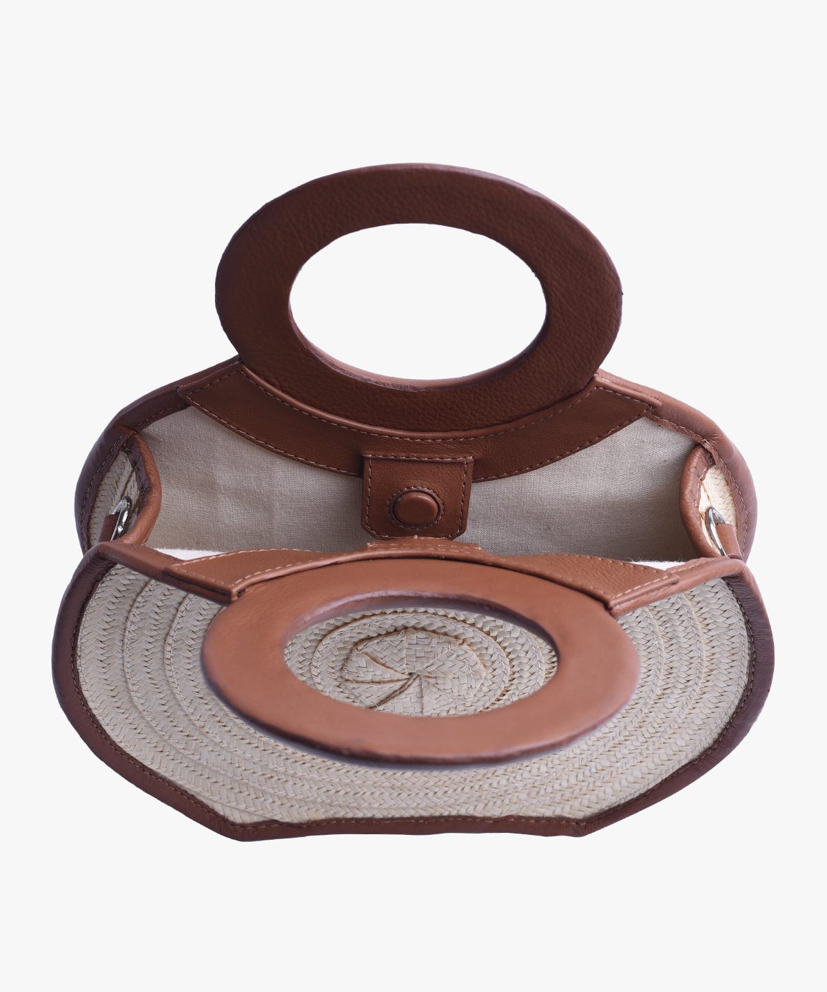 Zenú in Raffia and Leather - imagen 3