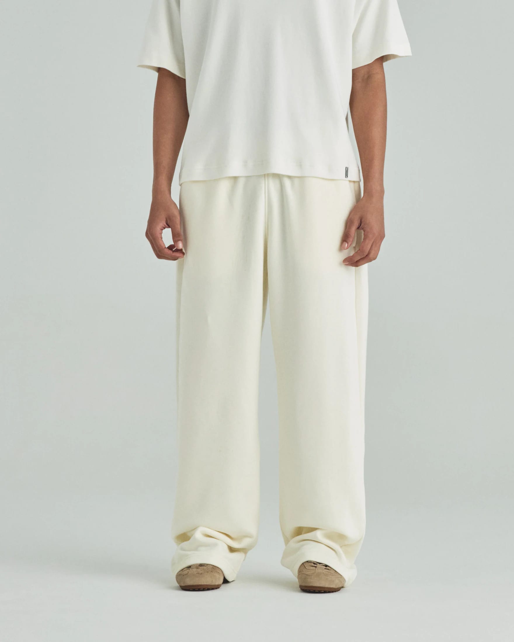 Blanks Barrel Straight Pants Cream - imagen 8