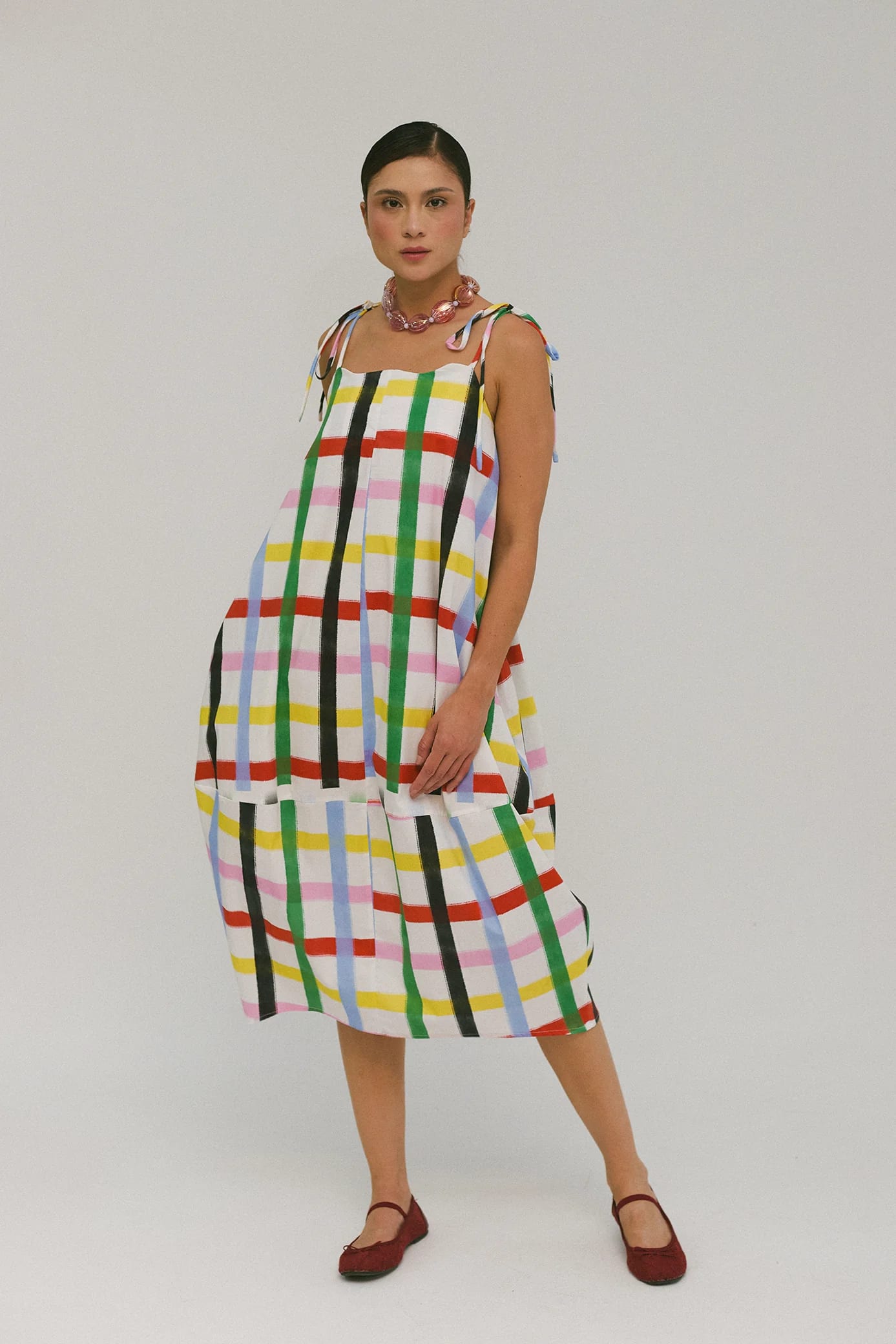 Vestido Huevito Confetti Arcoiris - imagen 2