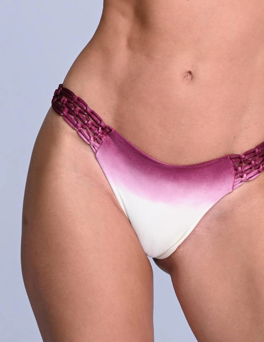 Set Top & Panty Bikini Aur Faded Cabernet - imagen 8