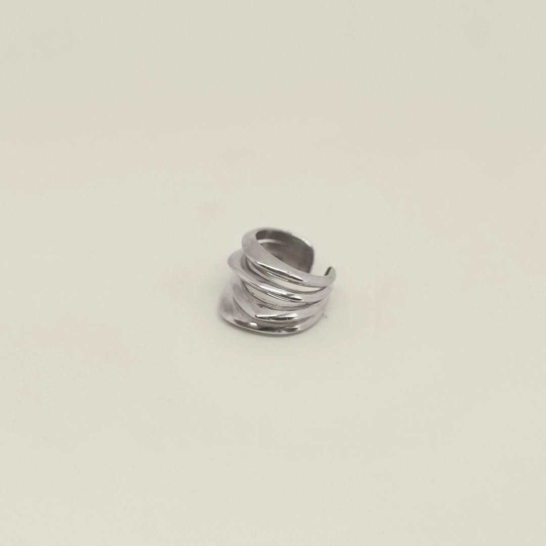 Vayu Ear Cuff – Ring Silver - imagen 1