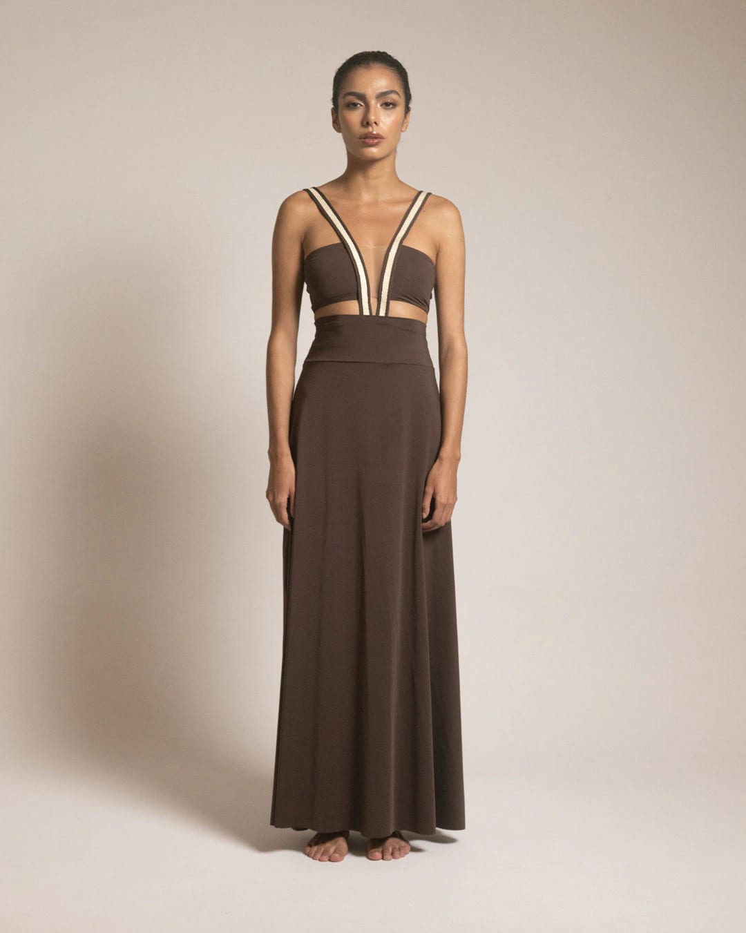 JUANA SKIRT / Café Oscuro - imagen 1