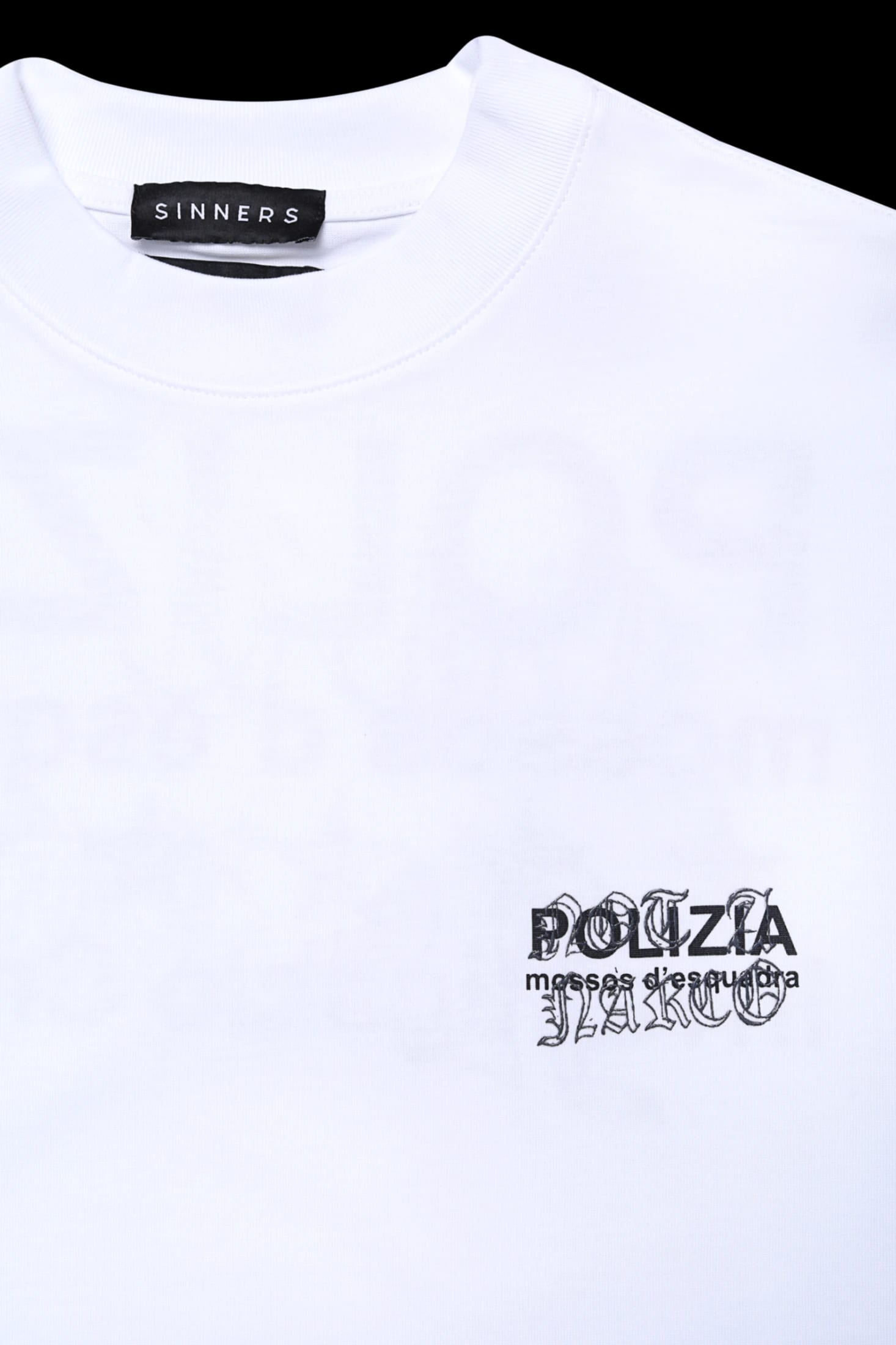 POLIZIA WHITE T-SHIRT - imagen 5