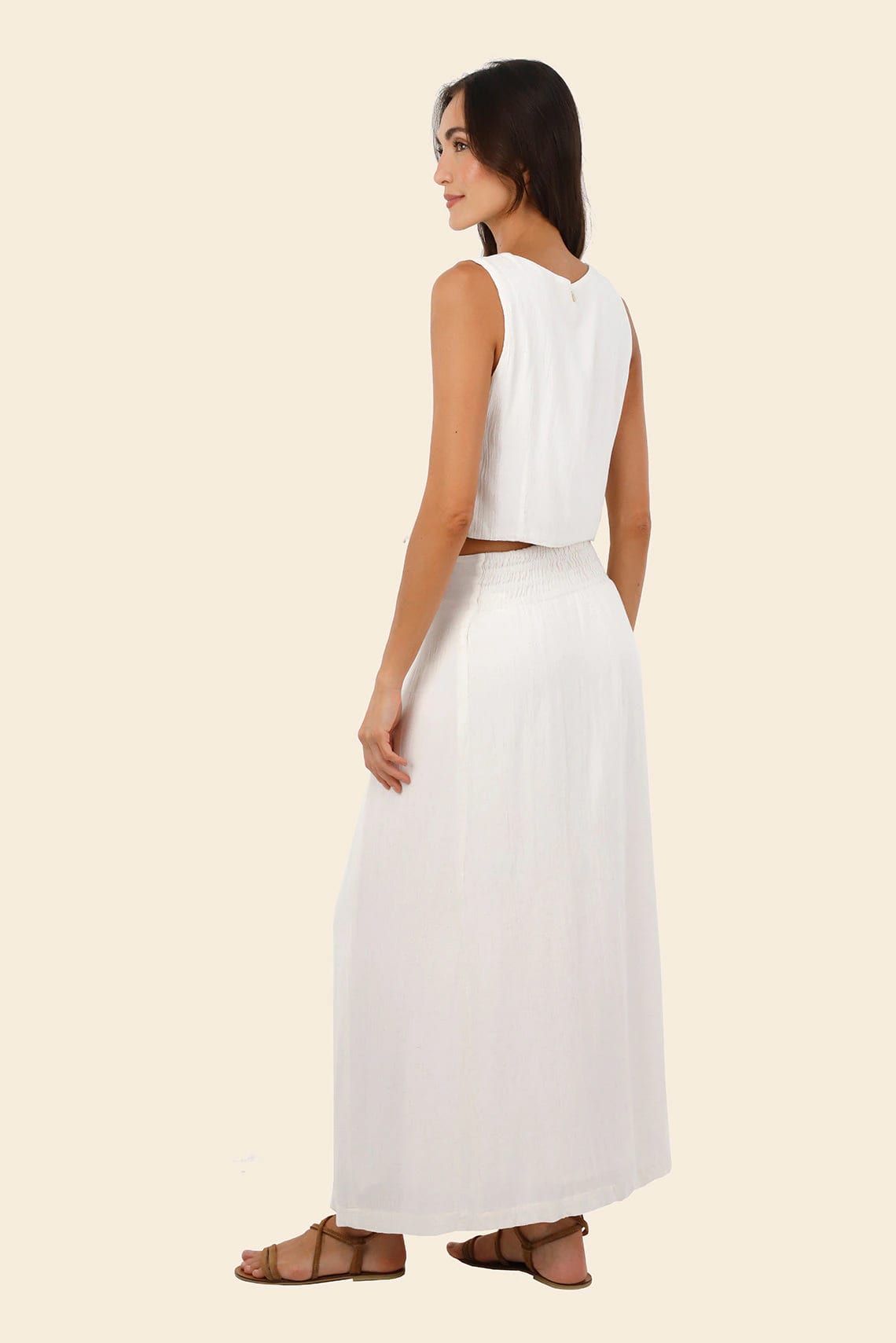 White Oleana Skirt - imagen 2