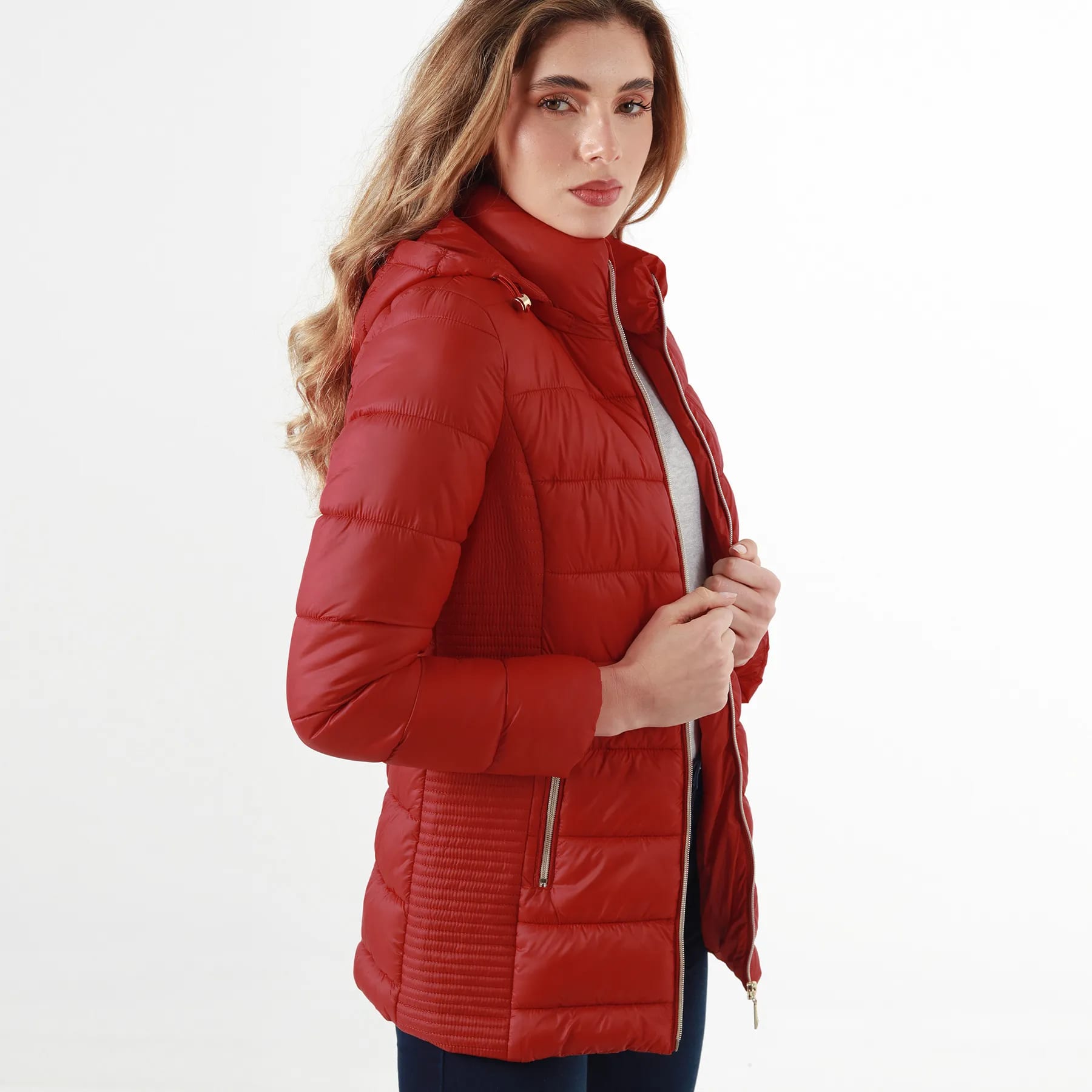 Chaqueta Acolchada Roja - imagen 6