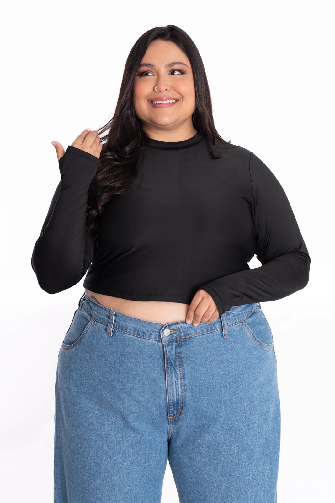 Crop Top City Negro - imagen 9