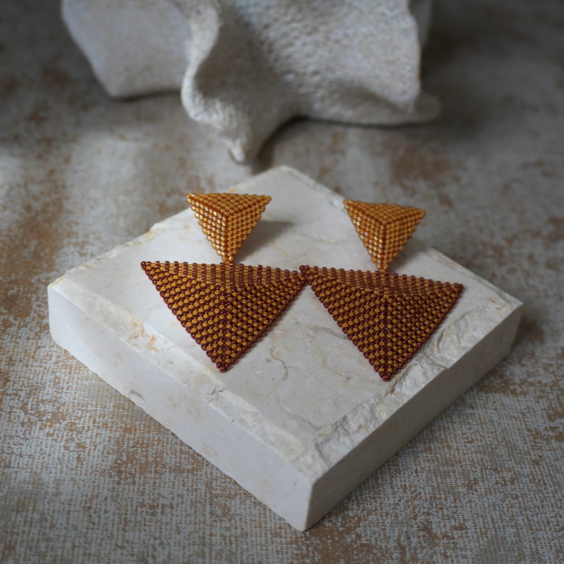 Triangle Earrings - imagen 5
