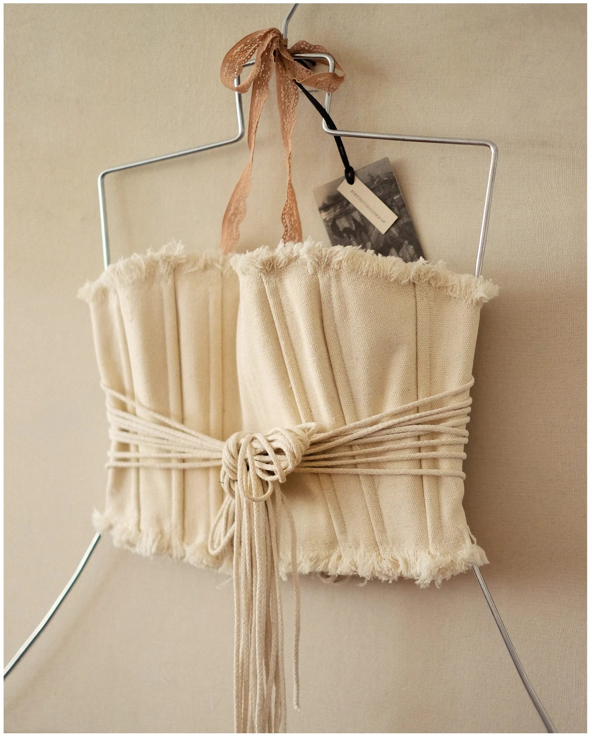 SHORT LEATHER CORSET - imagen 3