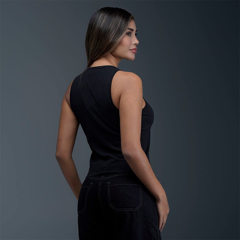 Blusa Negra Mujer - imagen 2