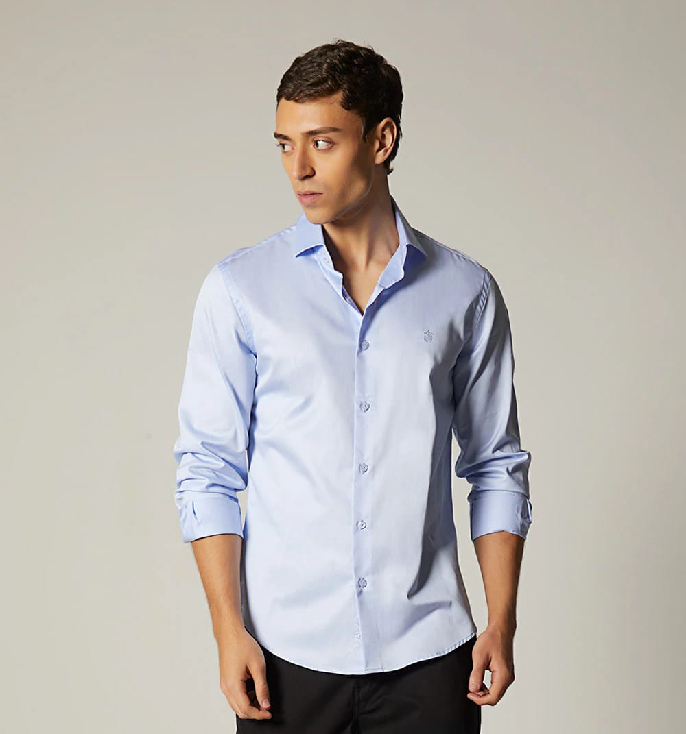 Camisa para hombre manga larga regular fit - imagen 2