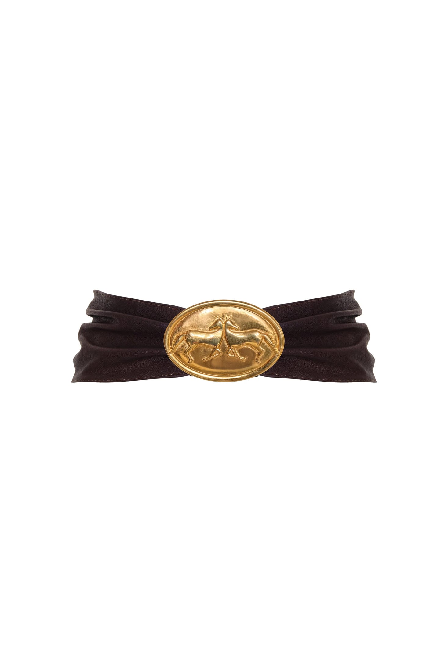 Galope Leather Belt / Brown - imagen 1