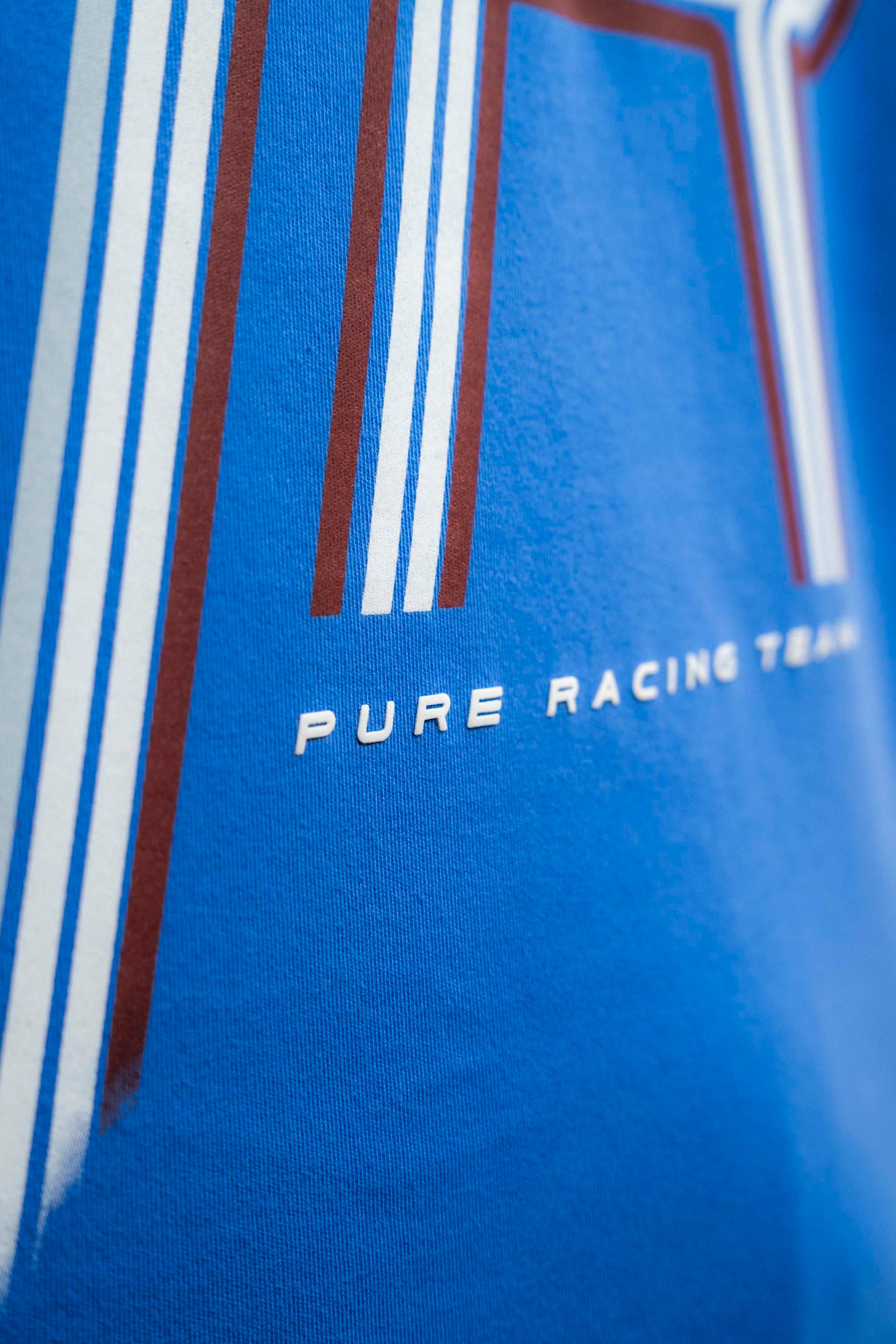 Overdrive Blue Racing Lines T-Shirt - imagen 6