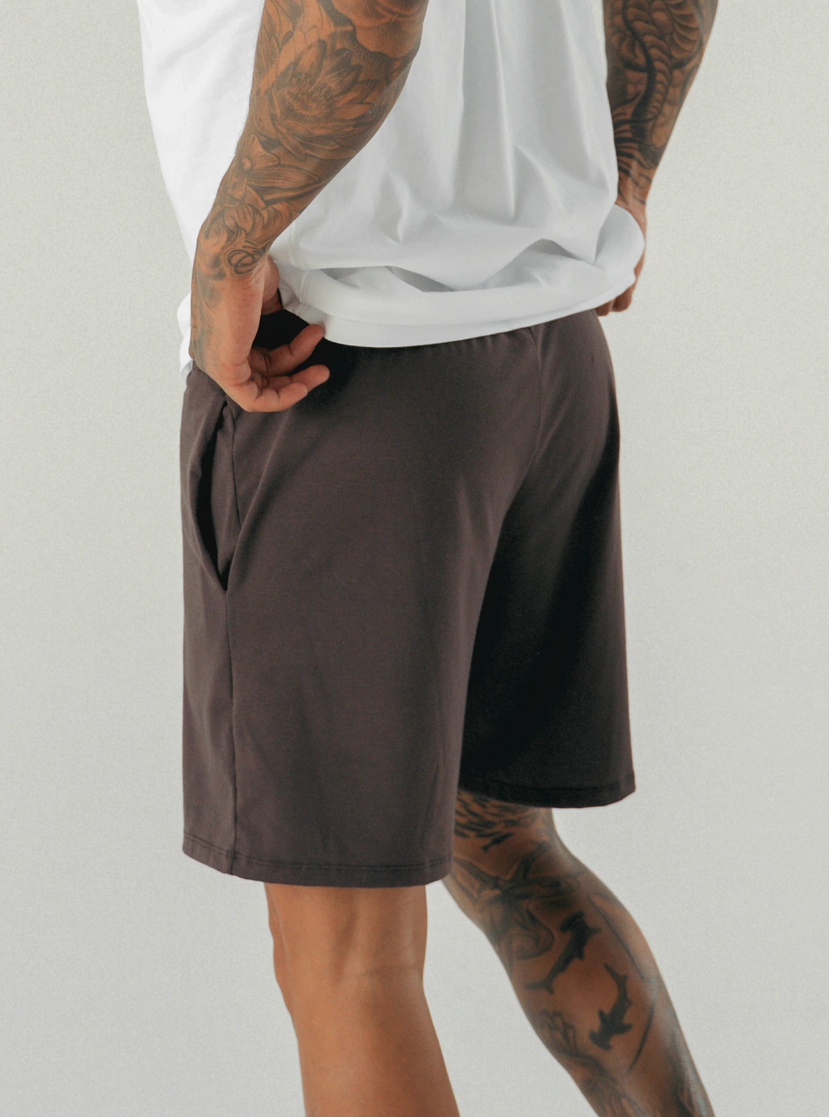 Pantaloneta Básica Brown - imagen 3