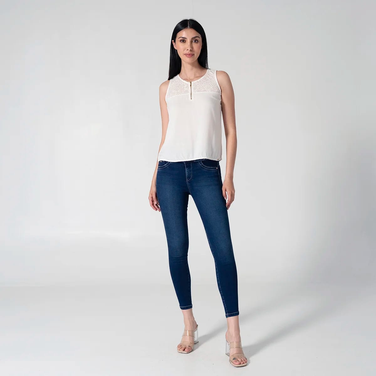 Blusa Slim Manga Sisa Rudi - imagen 2