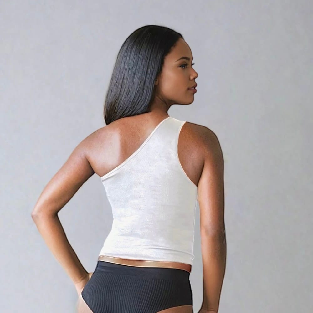 Camiseta Un Solo Hombro Seamless Shayk - imagen 2